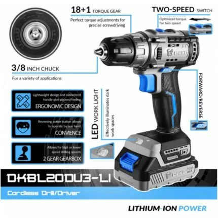 Brushless Deko DKBL20DU3-S3-b