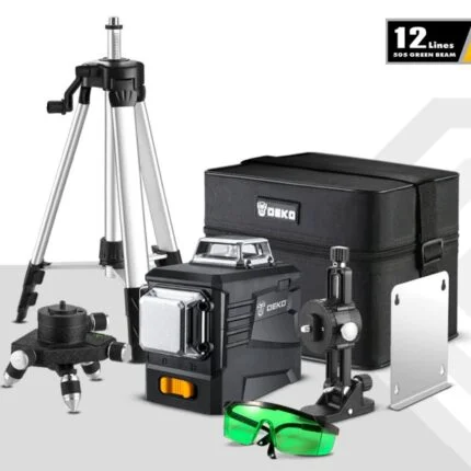 Deko DKLL12PB2 Γραμμικό Αλφάδι Laser Πράσινης Δέσμης