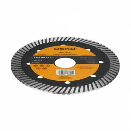 Διαμαντόδισκος Κοπής TURBO DEKO Φ115 DKH1101-01