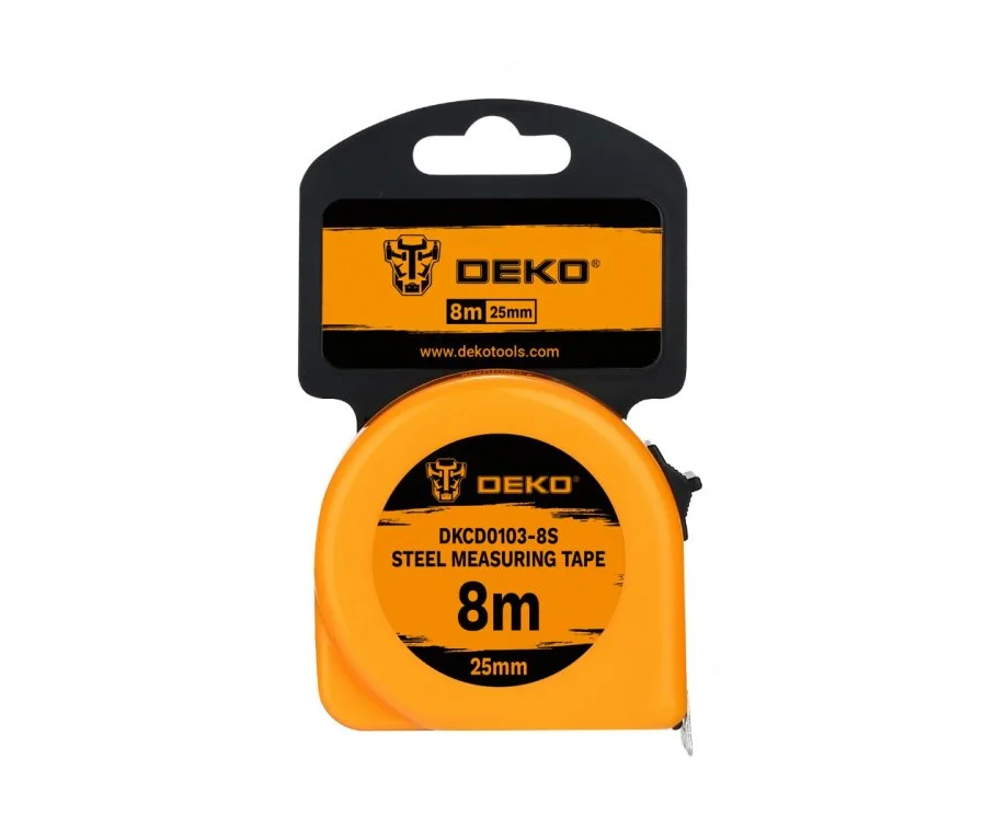 Μέτρο 8x25mm DEKO DKCD0103-8S