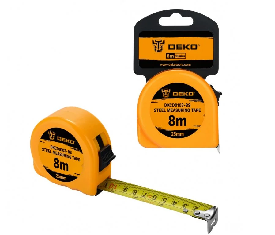Μέτρο 8x25mm DEKO DKCD0103-8S