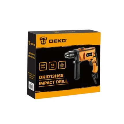 Ηλεκτρικό Κρουστικό Δράπανο 680W DEKO DKID13H68
