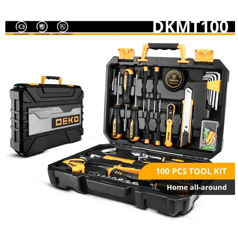 DEKO DKMT100-3 Σετ 100 Εργαλείων Χειρός DEKO DKMT100