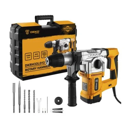 Κρουστικό Περιστροφικό Πιστολέτο SDS PLUS 1250W DEKO DKRH32LD12