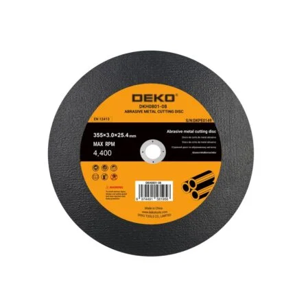 Δίσκος κοπής Μετάλλου 355x3.0x25.4mm Deko DKH0801-08
