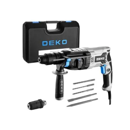 Περιστροφικό Κρουστικό Πιστολέτο SDS-PLUS 850W DEKO DKRH28XP85-ST